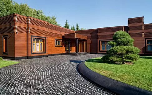 1-этажный коттедж 490 м² с отделкой