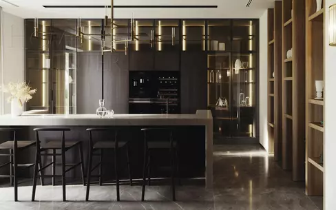 8-КОМН. КВАРТИРА БЕЗ ОТДЕЛКИ 416 М² НА 2 ЭТАЖЕ