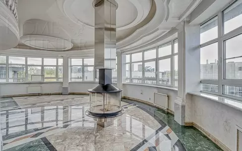 2-УРОВНЕВАЯ КВАРТИРА БЕЗ ОТДЕЛКИ 375.5 М² НА 4 ЭТАЖЕ