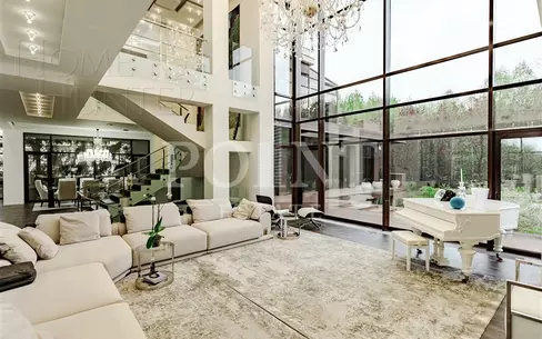 2-этажный коттедж 1 200 м² с отделкой