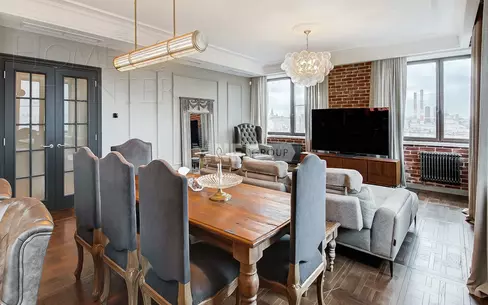 3-КОМН. КВАРТИРА С ОТДЕЛКОЙ 119.5 М² НА 13 ЭТАЖЕ