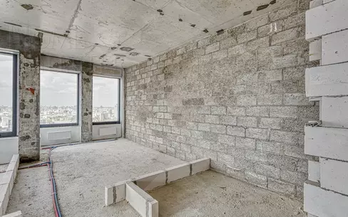 3-КОМН. КВАРТИРА БЕЗ ОТДЕЛКИ 84 М² НА 45 ЭТАЖЕ