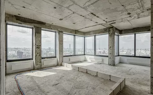 3-КОМН. КВАРТИРА БЕЗ ОТДЕЛКИ 84 М² НА 45 ЭТАЖЕ
