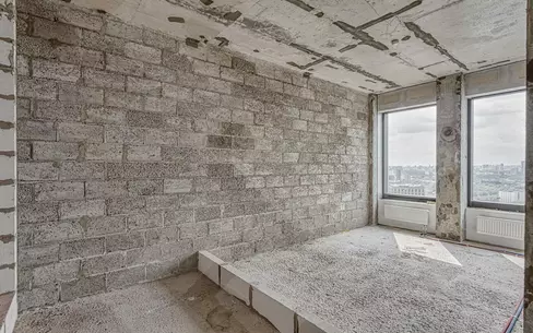 3-КОМН. КВАРТИРА БЕЗ ОТДЕЛКИ 84 М² НА 45 ЭТАЖЕ
