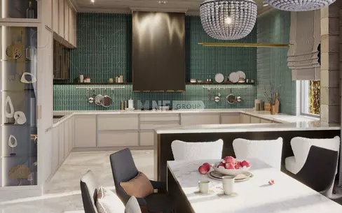 2-этажный коттедж 562.5 м² с отделкой