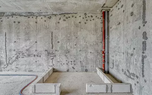 1-КОМН. КВАРТИРА БЕЗ ОТДЕЛКИ 45 М² НА 5 ЭТАЖЕ