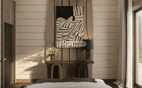 1-этажный коттедж 346.89 м² с отделкой