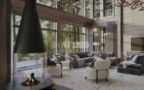 2-этажный коттедж 562.5 м² с отделкой