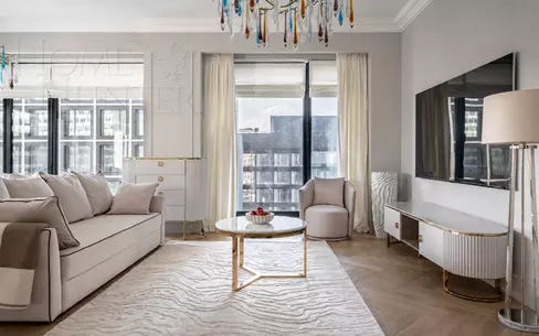 4-КОМН. КВАРТИРА С ОТДЕЛКОЙ 133.4 М² НА 5 ЭТАЖЕ