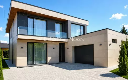 2-этажный коттедж 349.7 м² с отделкой