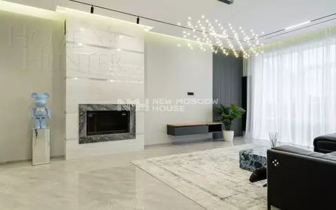 2-этажный коттедж 440 м² с отделкой
