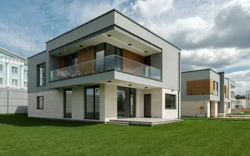 2-этажный коттедж 363.2 м² без отделки