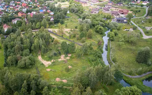 Участок 71.2 сот. в охраняемом поселке