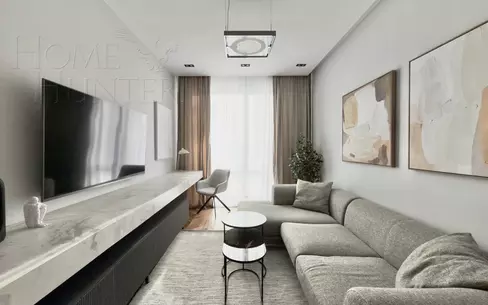 2-КОМН. КВАРТИРА С ОТДЕЛКОЙ 70 М² НА 38 ЭТАЖЕ