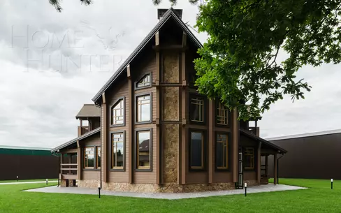 2-этажный коттедж 413.7 м² с отделкой