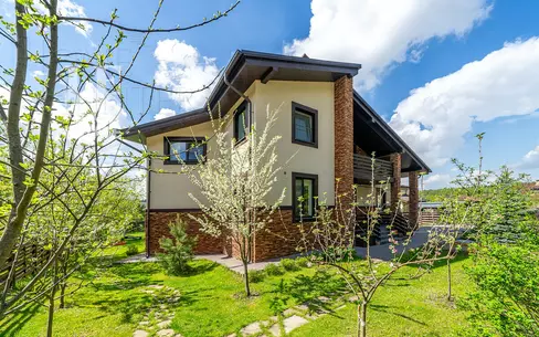 2-этажный коттедж 257.3 м² с отделкой