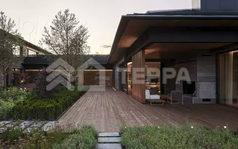 2-этажный коттедж 1 845 м² без отделки