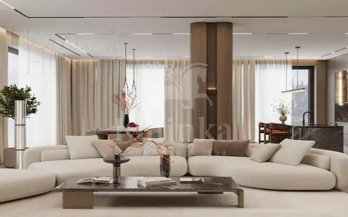 2-этажный коттедж 1 170 м² с отделкой