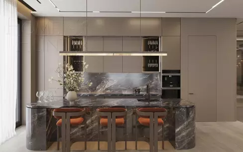 2-этажный коттедж 1 250 м² без отделки