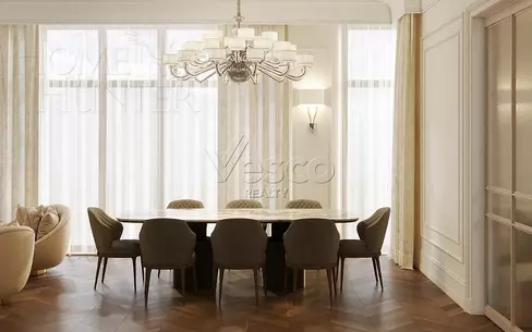 2-этажный коттедж 500 м² с отделкой