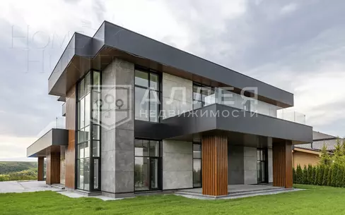 2-этажный коттедж 800 м² с отделкой