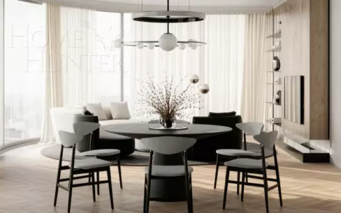 4-КОМН. ПЕНТХАУС С ОТДЕЛКОЙ 297.5 М² НА 13 ЭТАЖЕ