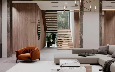 2-этажный коттедж 778 м² без отделки