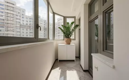 2-КОМН. КВАРТИРА С ОТДЕЛКОЙ 55 М² НА 4 ЭТАЖЕ