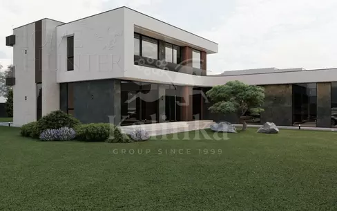 2-этажный коттедж 550 м² без отделки