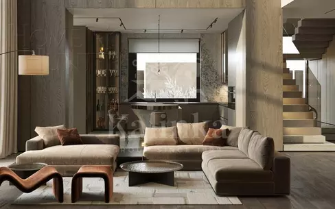 2-этажный коттедж 550 м² без отделки