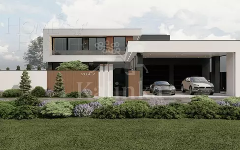 2-этажный коттедж 550 м² без отделки