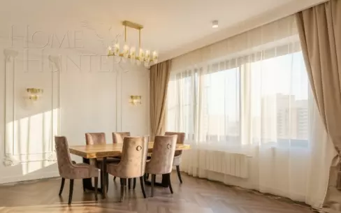 4-КОМН. КВАРТИРА С ОТДЕЛКОЙ 161 М² НА 15 ЭТАЖЕ