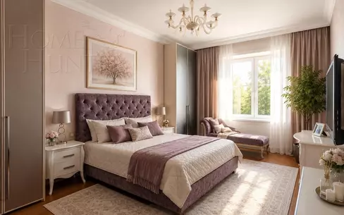 4-КОМН. КВАРТИРА С ОТДЕЛКОЙ 107 М² НА 10 ЭТАЖЕ