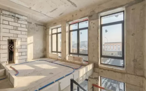 2-УРОВНЕВЫЙ ОСОБНЯК БЕЗ ОТДЕЛКИ 134.3 М² НА 1 ЭТАЖЕ