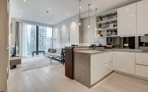 2-КОМН. АПАРТАМЕНТЫ С ОТДЕЛКОЙ 61.7 М² НА 23 ЭТАЖЕ
