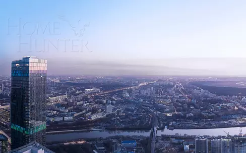 3-КОМН. АПАРТАМЕНТЫ С ОТДЕЛКОЙ 110.75 М² НА 61 ЭТАЖЕ