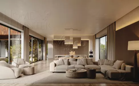 2-этажный коттедж 590 м² без отделки