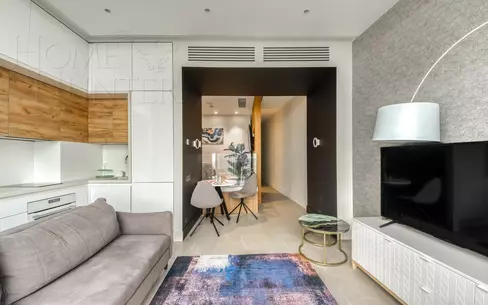 1-КОМН. АПАРТАМЕНТЫ С ОТДЕЛКОЙ 50.4 М² НА 80 ЭТАЖЕ