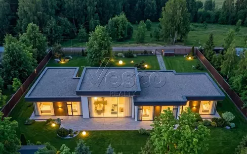 1-этажный коттедж 518 м² с отделкой