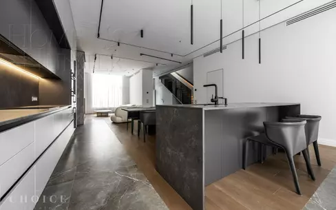 3-этажный таунхаус 277 м² с отделкой