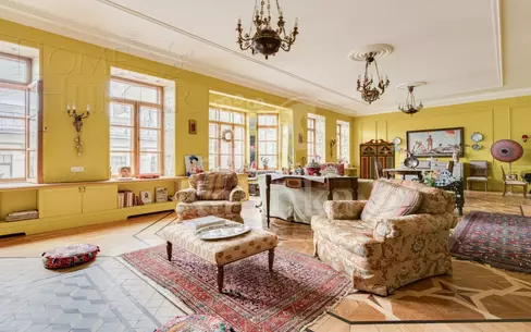 2-УРОВНЕВАЯ КВАРТИРА С ОТДЕЛКОЙ 315 М² НА 4 ЭТАЖЕ