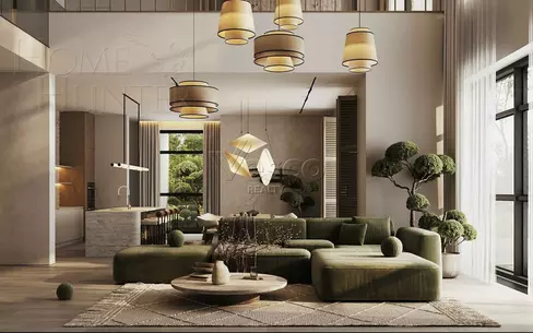 2-этажный коттедж 480 м² с отделкой