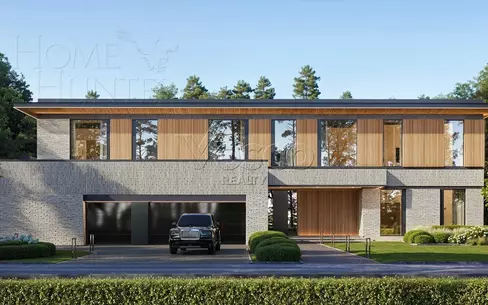 2-этажный коттедж 1 900 м² с отделкой