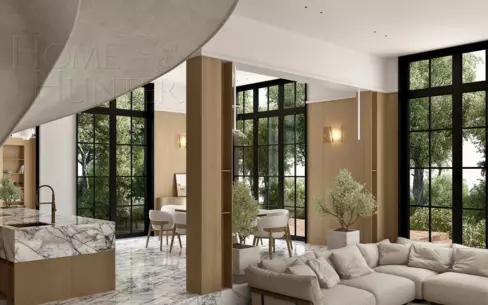 2-этажный коттедж 300 м² с отделкой