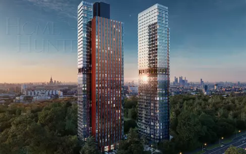 4-КОМН. КВАРТИРА БЕЗ ОТДЕЛКИ 123.6 М² НА 40 ЭТАЖЕ