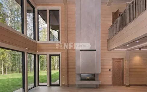 2-этажный коттедж 562.5 м² с отделкой