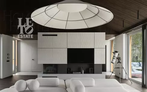 1-этажный коттедж 380 м² с отделкой