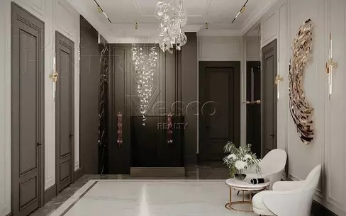 2-этажный коттедж 800 м² с отделкой