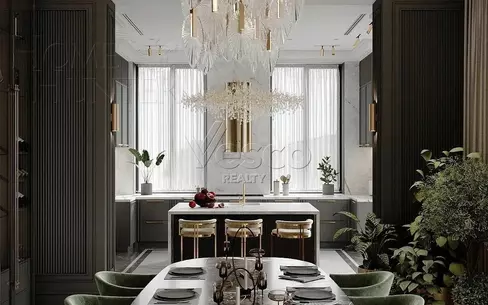 2-этажный коттедж 800 м² с отделкой