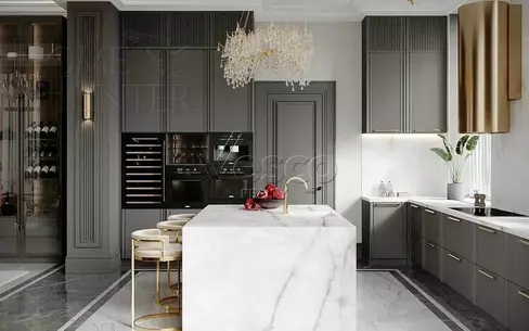 2-этажный коттедж 800 м² с отделкой